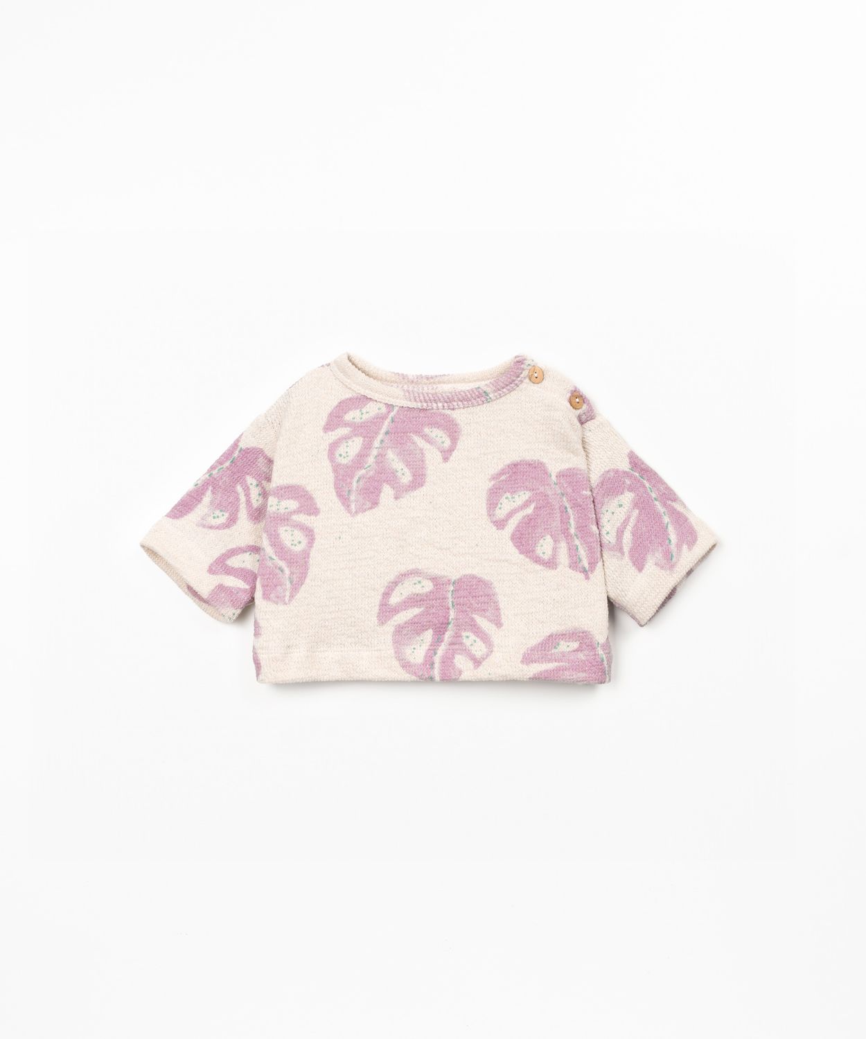 Play Up- PRINTED EMBELLISHED JERSEY SWEATER - MONSTERA - PA02/2AS11351