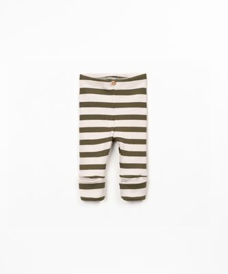 Play Up- STRIPED RIB LEGGINGS - SEW - PA01/1AS11651