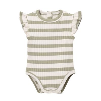 Play Up- STRIPED RIB BODY - TEXTURE - Girl romper