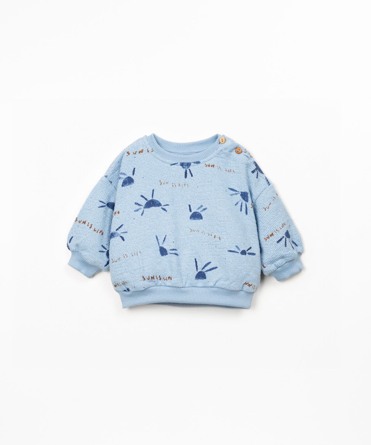 Play Up- PRINTED EMBELLISHED JERSEY SWEATER - COPENHAGA - Boy - trui - jongen - baby