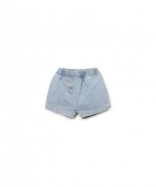 Play Up- DENIM SHORTS - DENIM - PA01/1AS11709