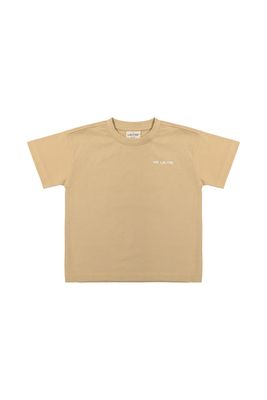 Mr. Loutre - Samuel - T-shirt met backprint - Dune