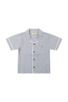 Mr. Loutre - Milo - Blouse jongens - Sky - Cloud White