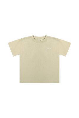 Mr. Loutre - Samuel - T-shirt met backprint - Sand