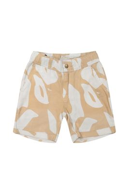 Mr. Loutre - Brent - Korte broek linnen - Dune - Cloud White