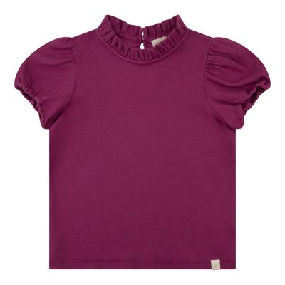 Navy Natural - Holly top berry rib