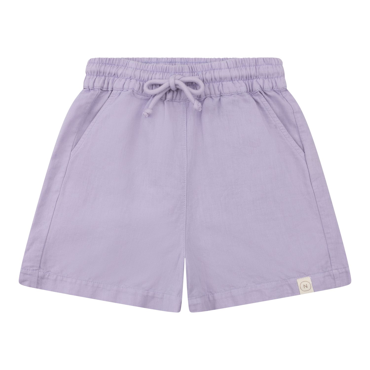 Navy Natural - Niels short linnen lila