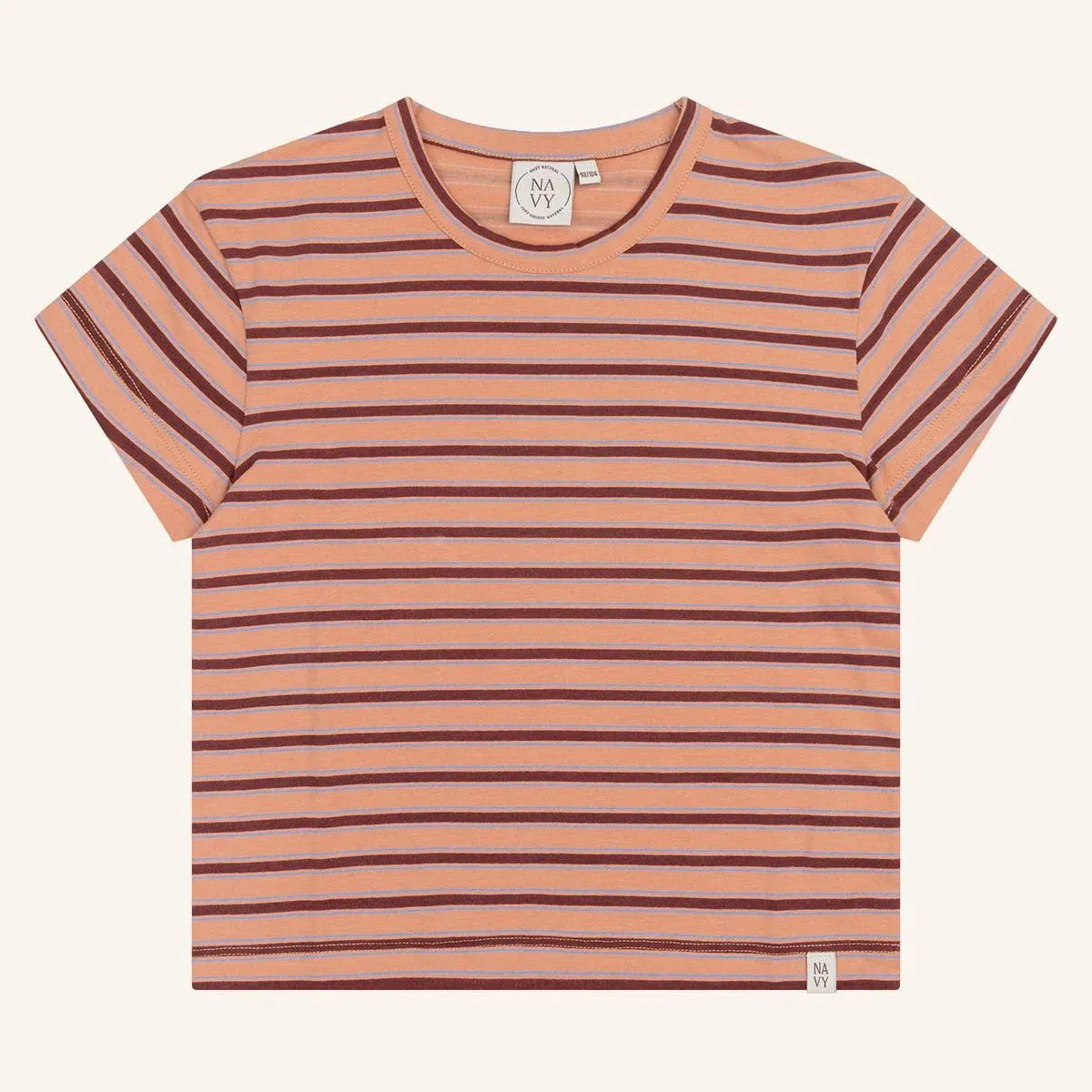 Navy Natural - Sem t-shirt striped multicolor