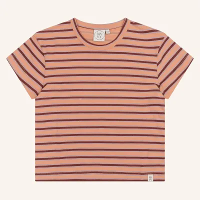 Navy Natural - Sem t-shirt striped multicolor