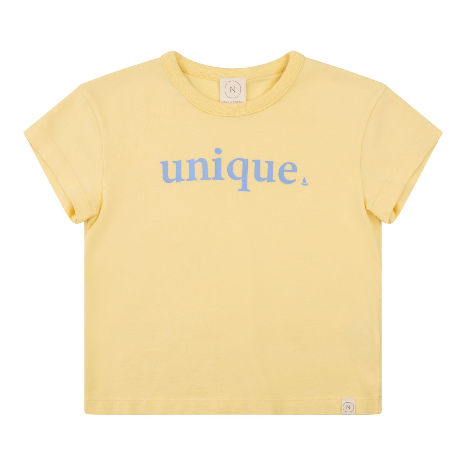 Navy Natural - Sem t-shirt unique lemon