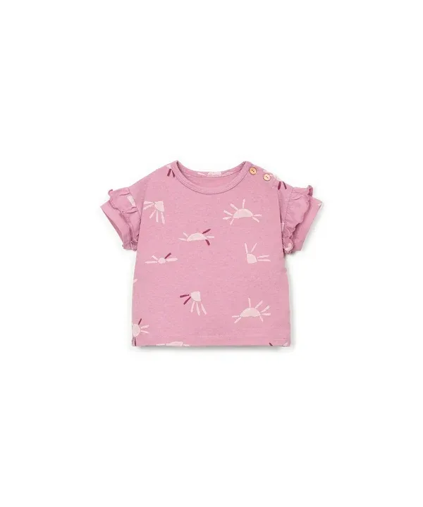 Play Up - ANTI-UV PRINTED JERSEY T-SHIRT - SCULPTURE