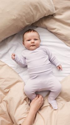 MarMar Copenhagen - Tuti Wrap LS - Sweet Violet - T-shirts - Girl - Boy - Jongen - Meisje - Unisex
