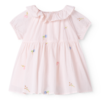 MarMar Copenhagen - Dalino - Summer Embroidery - Dress - Girl - meiden - meisje
