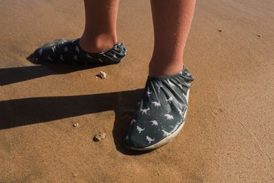 Slipstop Dino green - Antislip waterschoenen kinderen