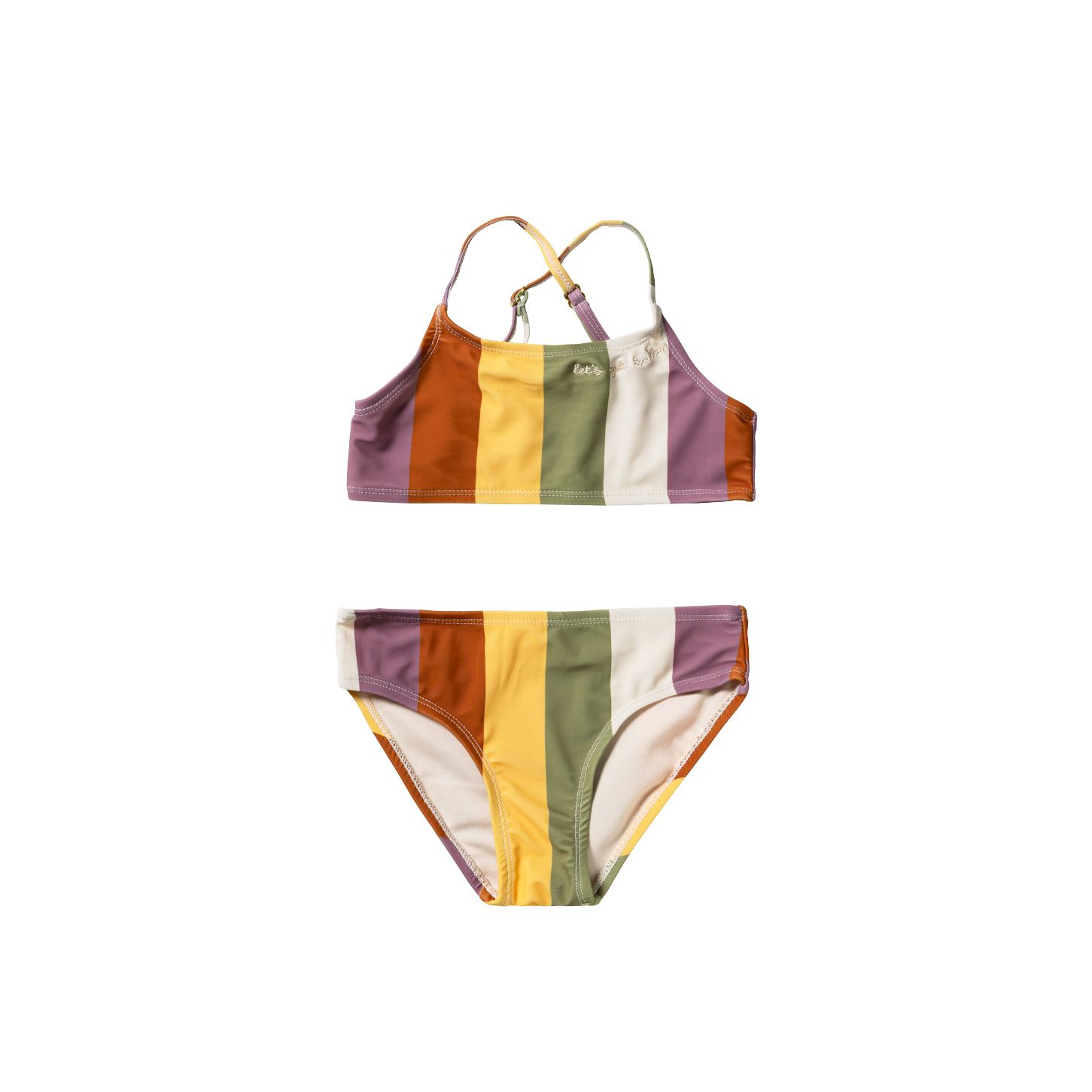 Salted Stories - Multi Stripe | Bikini - Multicolor - Girl - Meiden