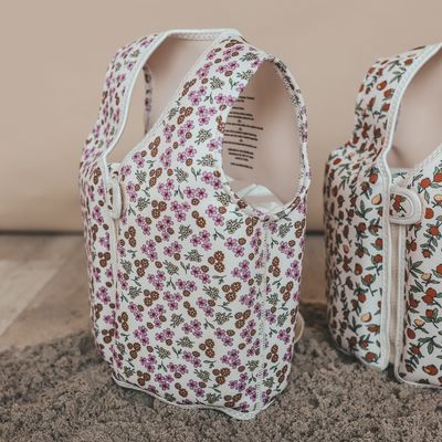 Salted Stories - Sparkly Flowers | Floating Vest - White Swan- Zwemvest - Meiden - Girl 