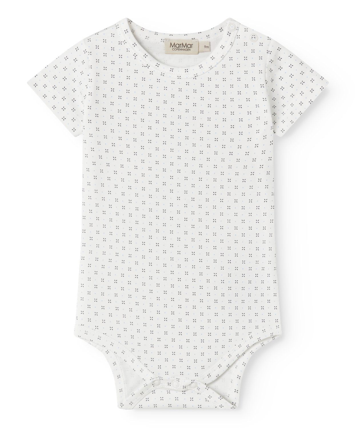 MarMar Copenhagen - Plain Body SS -Body Modal Smooth Print - Droplet