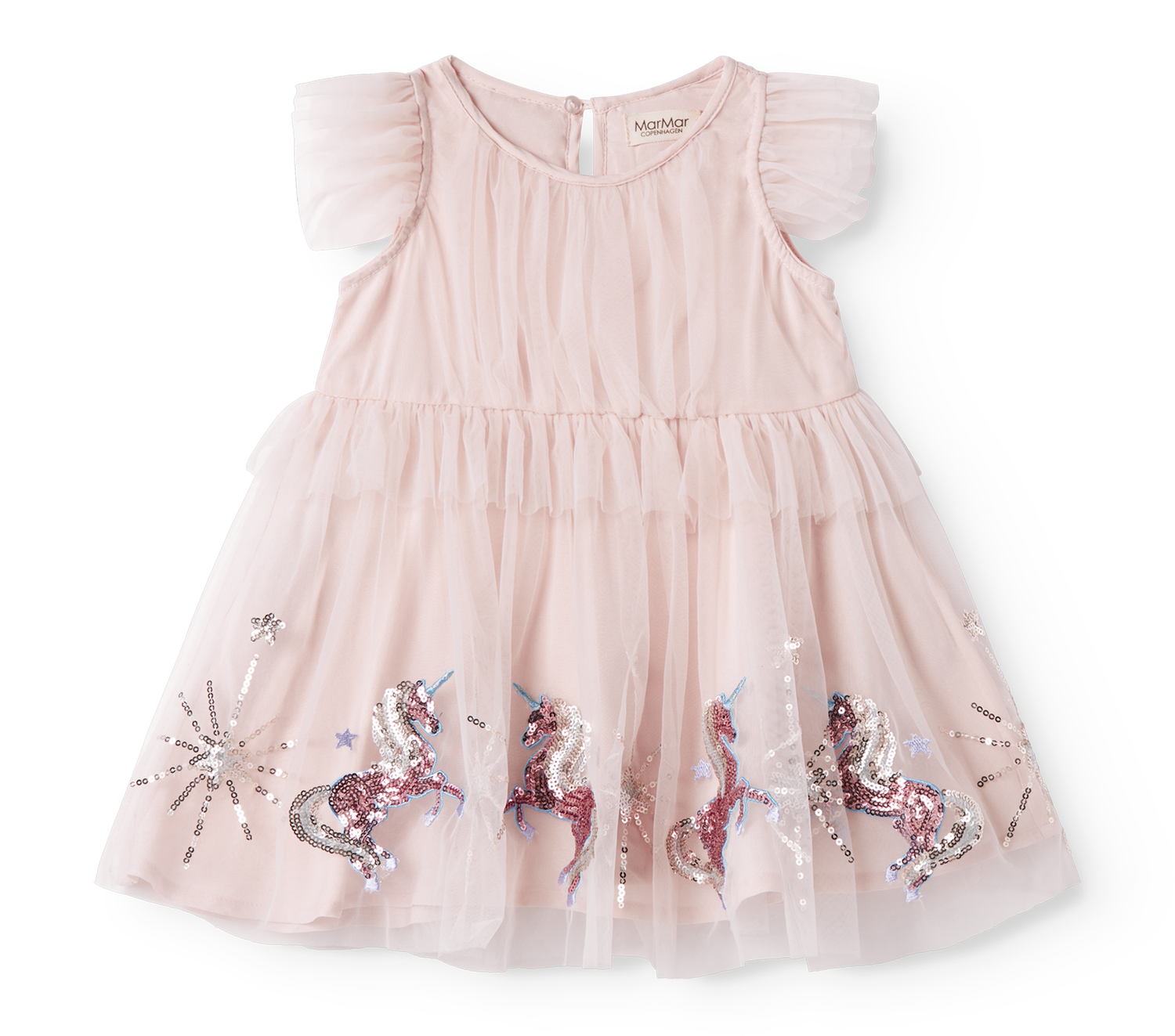 MarMar Copenhagen - Dinne -Dress Ballerina Embroidery - Unicorn Twinkle