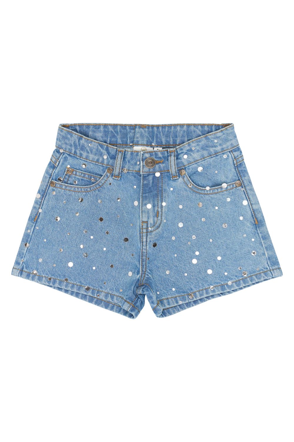 THE NEW - Romina Regular Fit Denim Shorts - Light blue denim - Girl