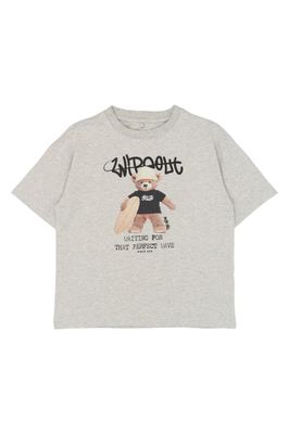 THE NEW - Teddy T-shirt - Light Grey Melange - Boy