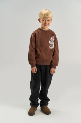 THE NEW-Valentino Sweatshirt-Chestnut