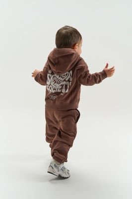 THE NEW SIBLINGS-Valerio Hoodie-Sweatshirt-Chestnut
