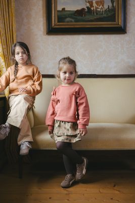 Levv-LW262DANIA-Sweater-Coral-Little Girls
