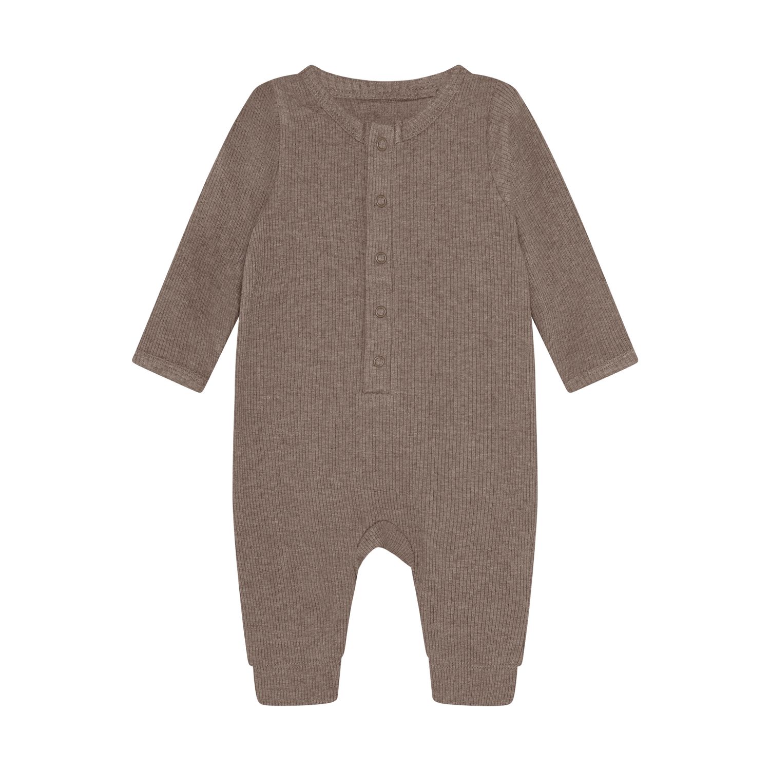 Fixoni-Romper LS Melange Rib-Mountain Trial Melange-Unisex