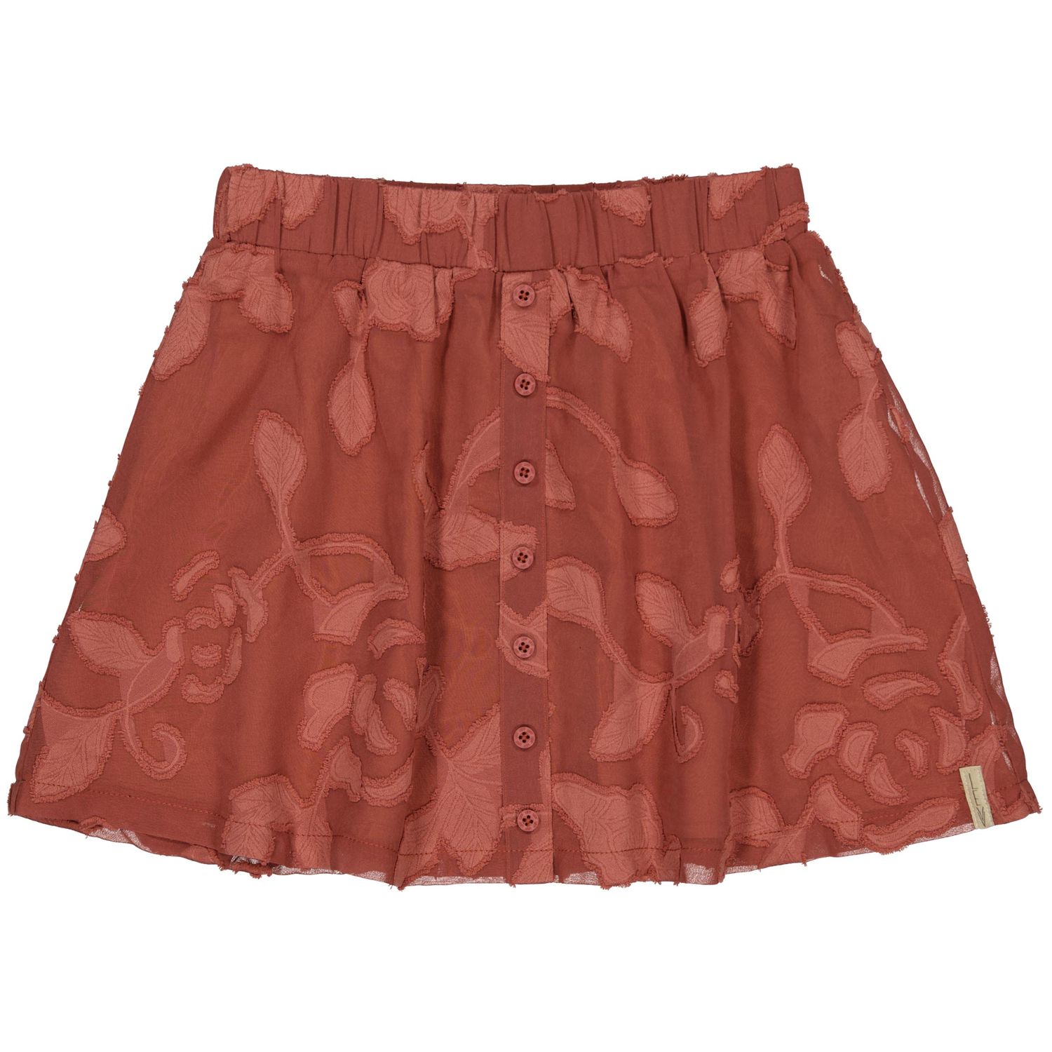 Levv-LW261DINTE-Skirt-Red Pink-Little Girls