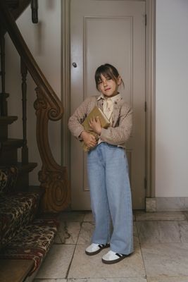 Levv-LW261DOUTZEN-Jeans-Light Blue Denim-Little Girls