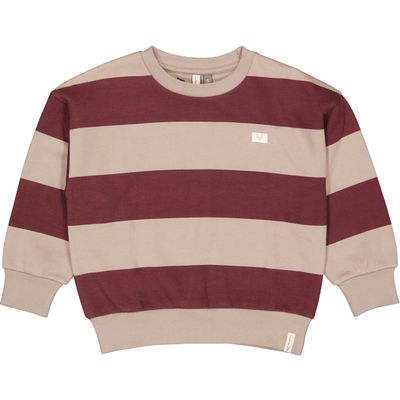Levv-LW263DAX-Sweater-AOP Grey Stripe-Little Boys