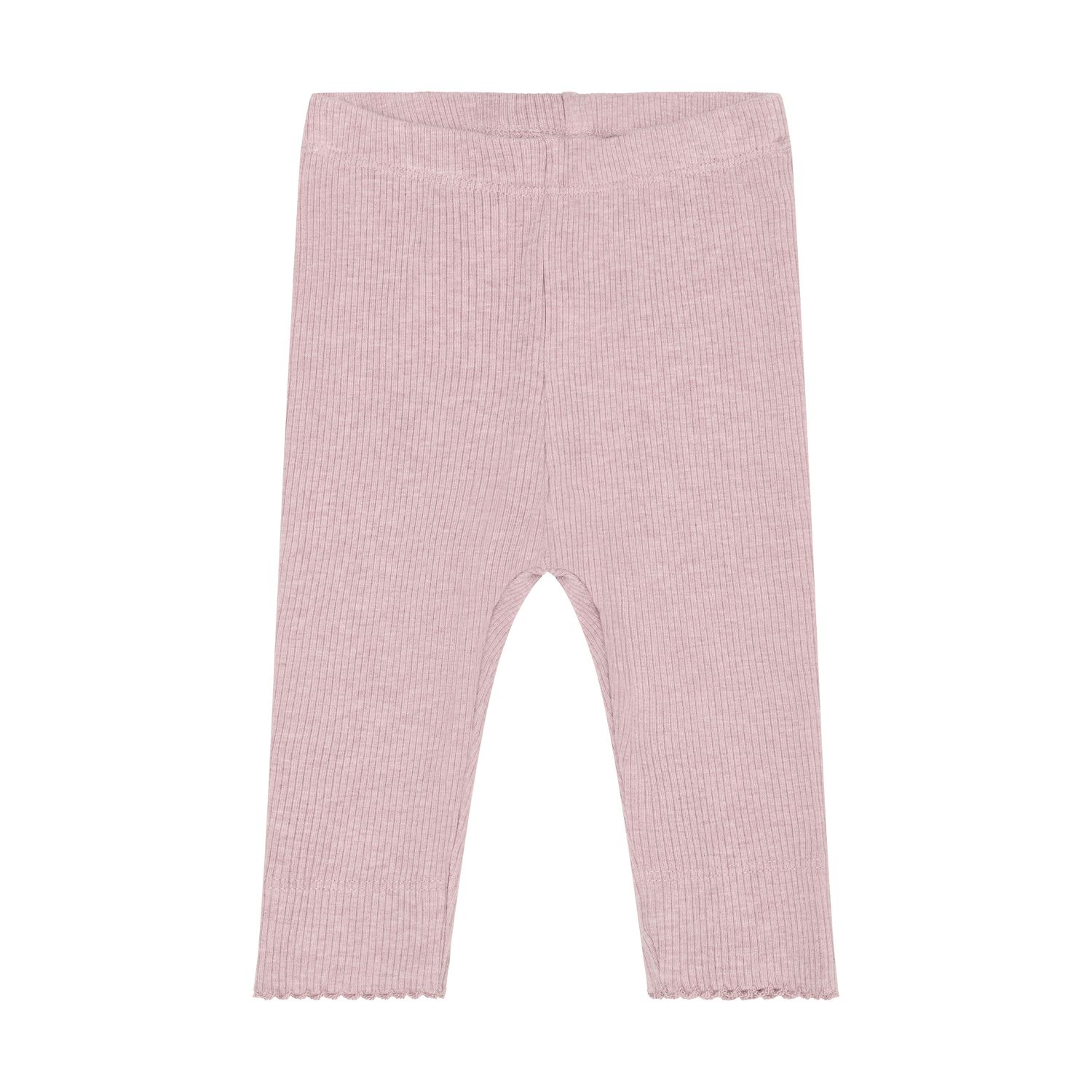 Fixoni-Leggings Melange Rib-Pale Mauve Melange-Unisex