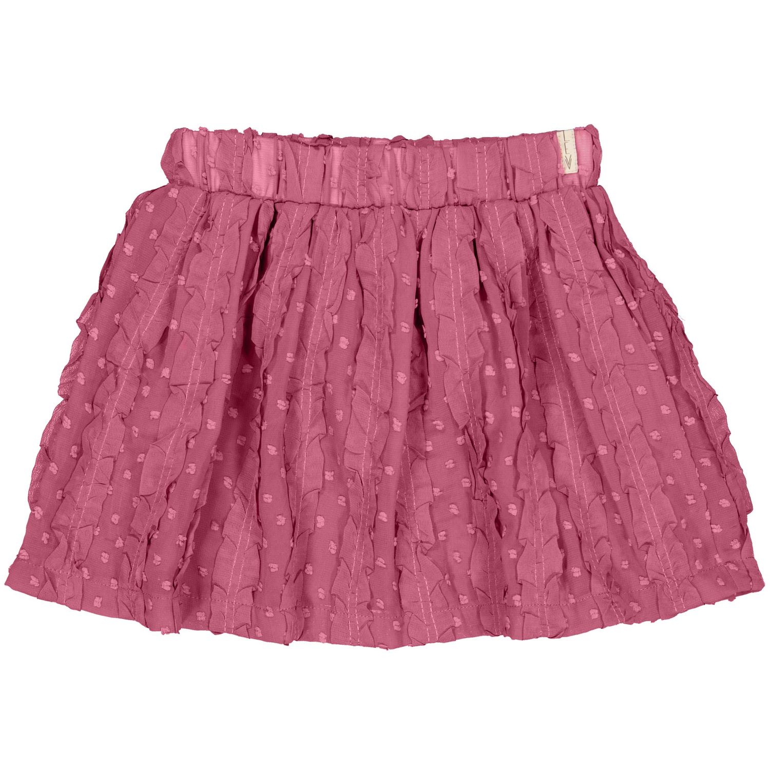 Levv-LW263DITTE-Skirt-Dark Mauve-Little Girls