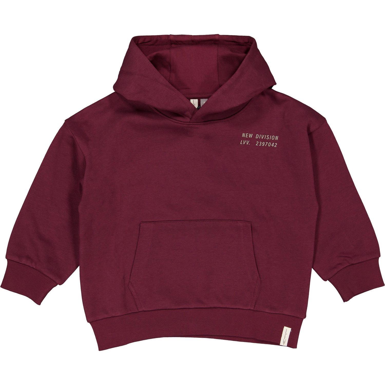 Levv-LW263DENVER-Sweater-Dark Red-Little Boys
