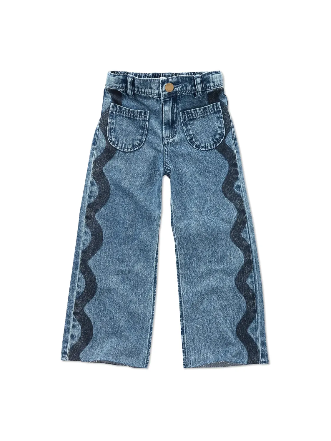 Sproet &amp; Sprout-Girls straight denim -Blue denim