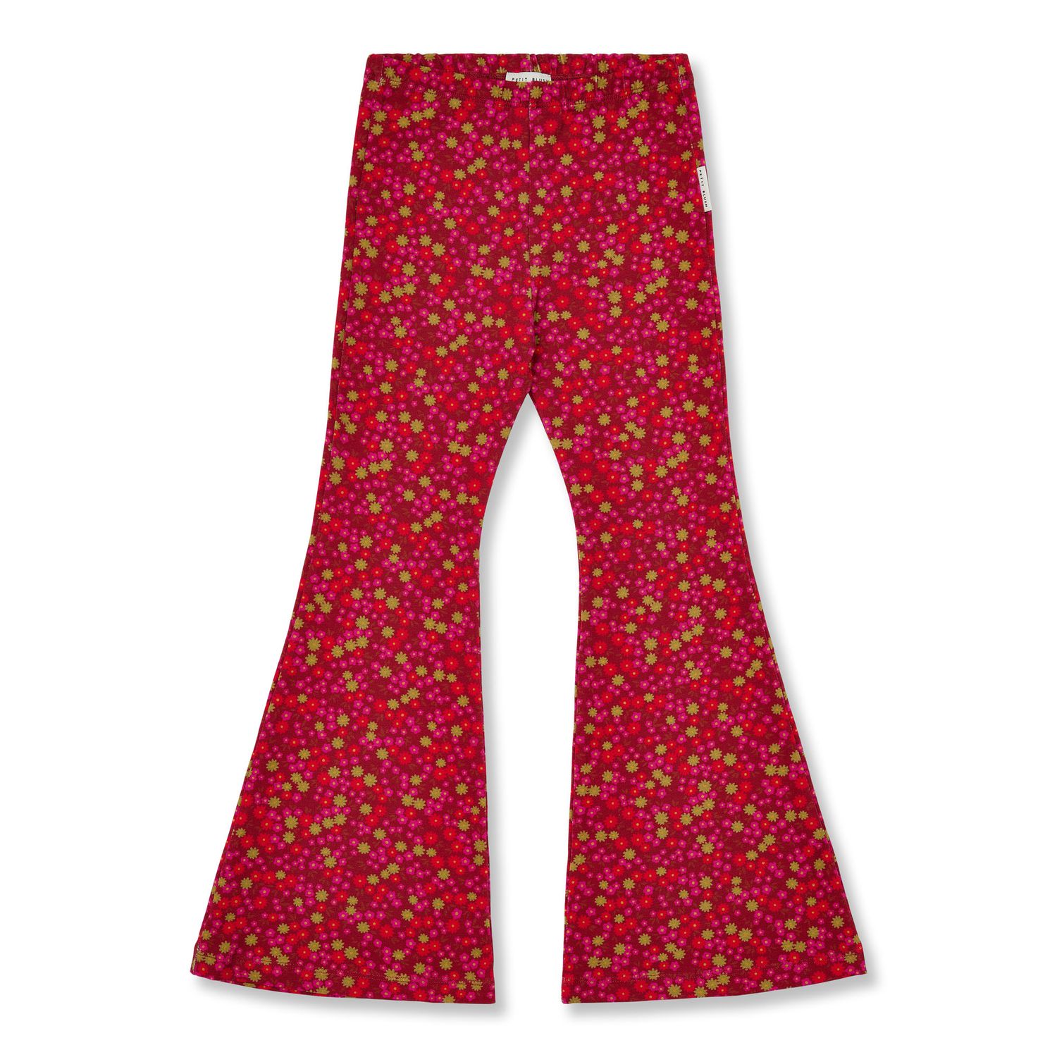 Petit Blush-Bowie Flared Pants | Winter Flower AOP-Pants