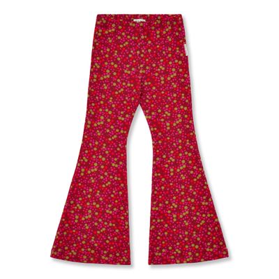 Petit Blush-Bowie Flared Pants | Winter Flower AOP-Pants