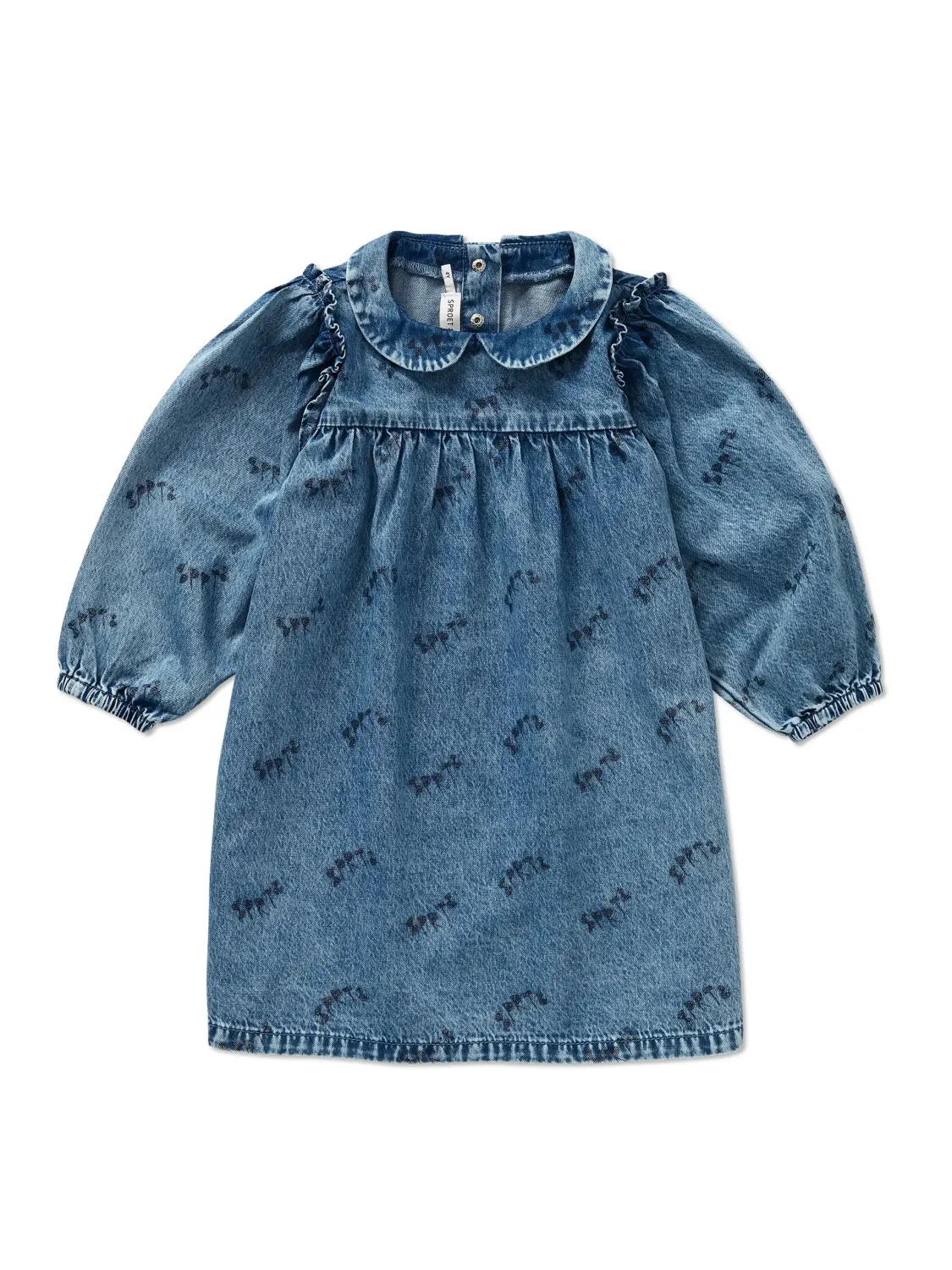 Sproet &amp; Sprout-Denim dress blue -Blue denim