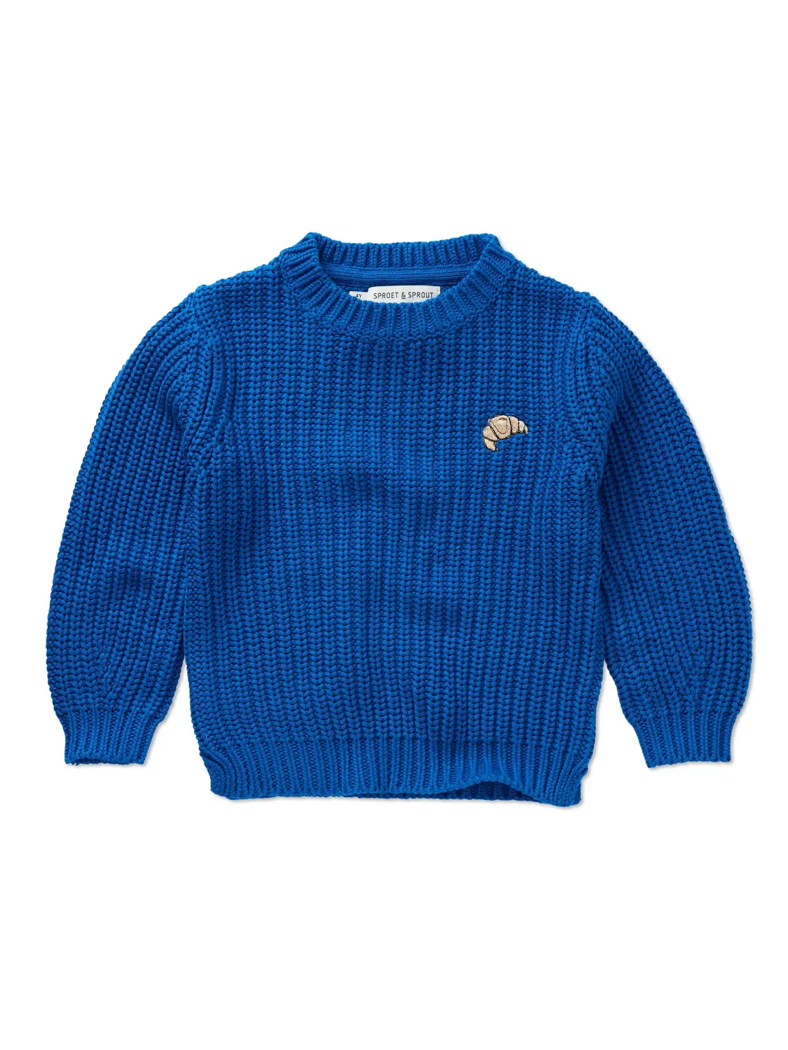 Sproet &amp; Sprout-Sweater cable knit blue-Blueprint