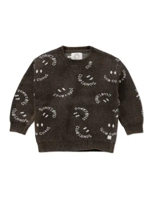Sproet &amp; Sprout-Sweater washed black -Washed black