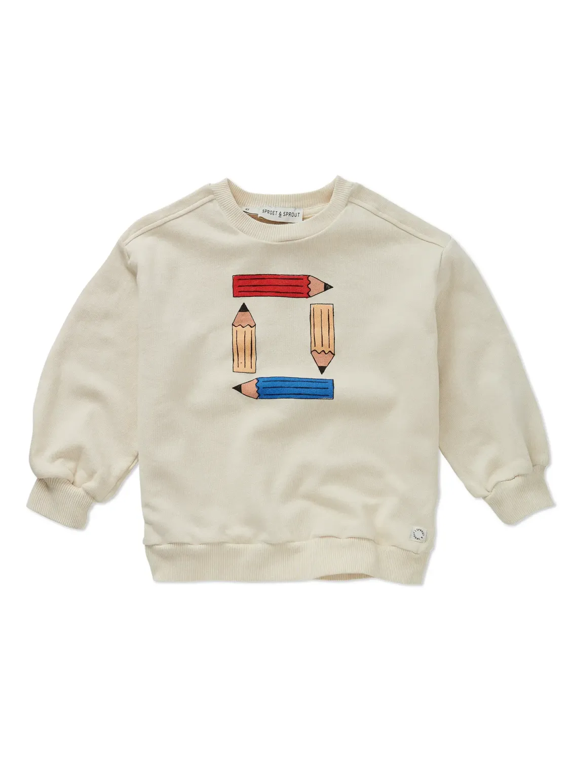 Sproet &amp; Sprout-Sweatshirt Pencils -Ivory