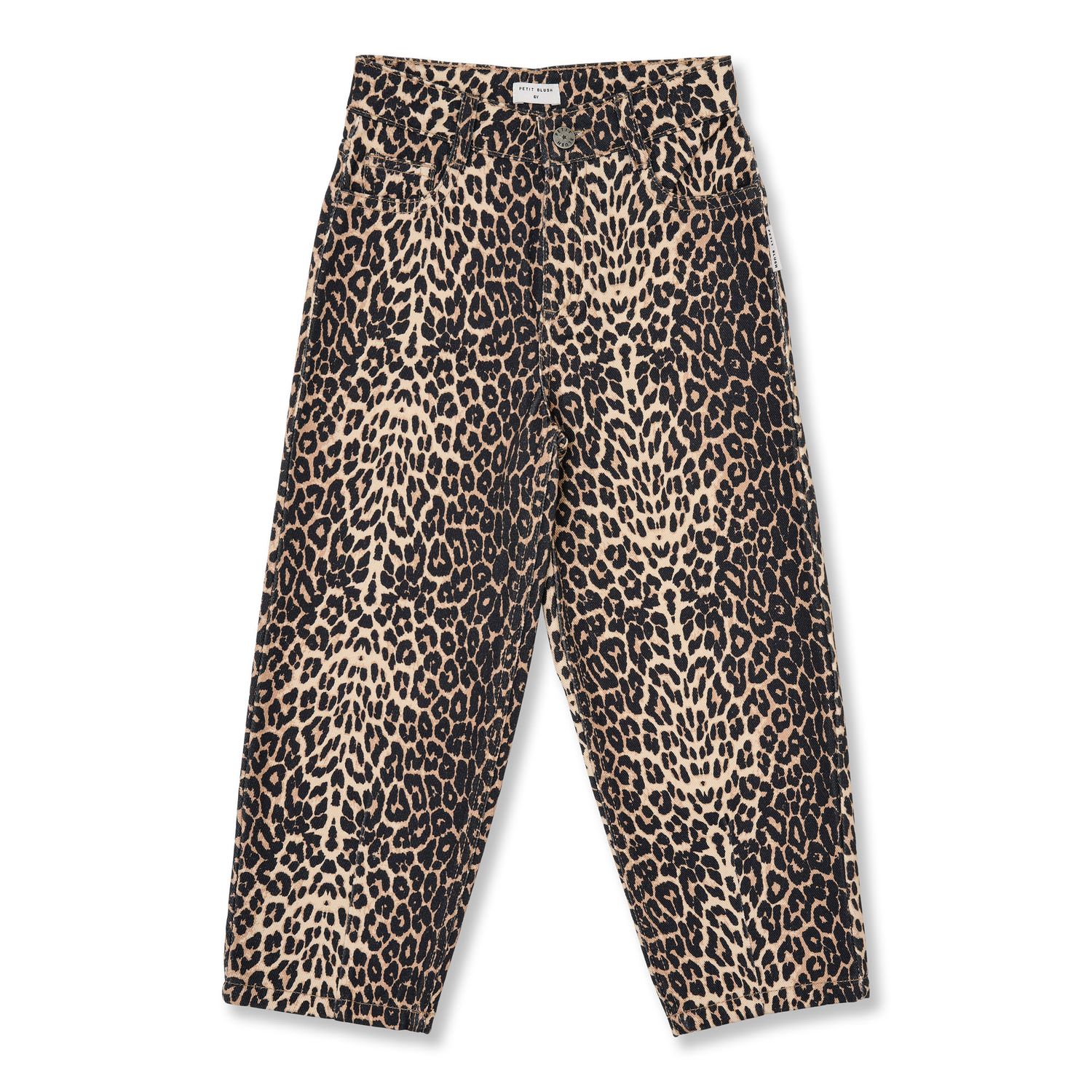 Petit Blush-Ballon Fit Jeans | Leopard AOP-Pants