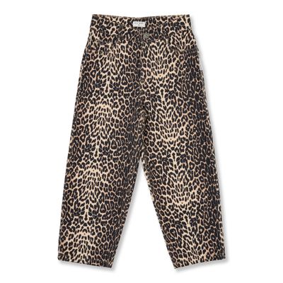 Petit Blush-Ballon Fit Jeans | Leopard AOP-Pants