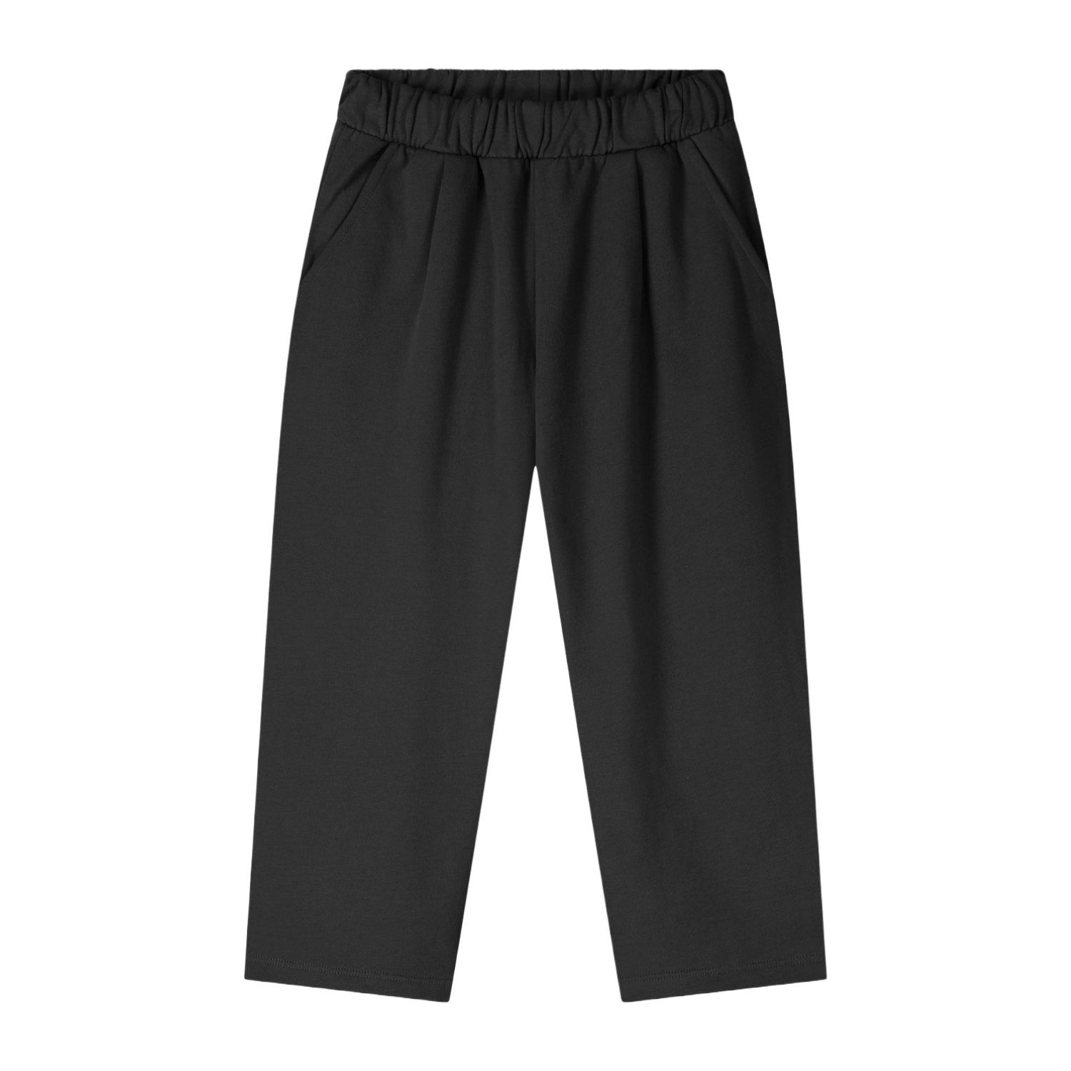 Gray Label-Baggy Oversized Trousers GOTS-Pirate Black