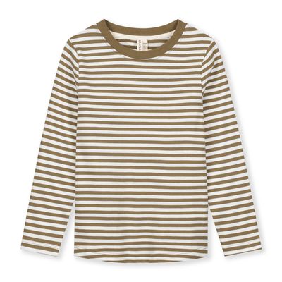 Gray Label-L/S Tee GOTS-Woody - Cream
