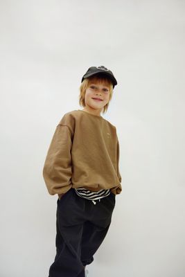 Gray Label-Dropped Shoulder Sweater GOTS-Woody