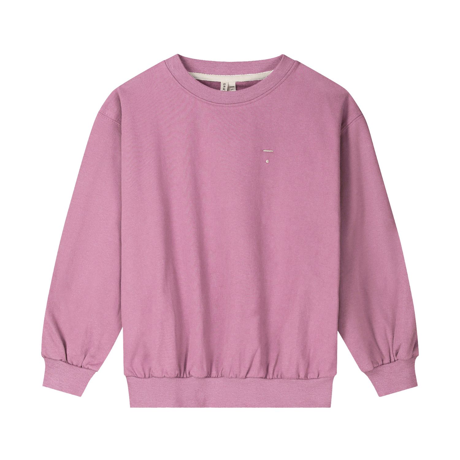 Gray Label-Dropped Shoulder Sweater GOTS-Bubblegum