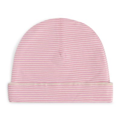 Gray Label-Baby Beanie GOTS-Bubblegum - Cream