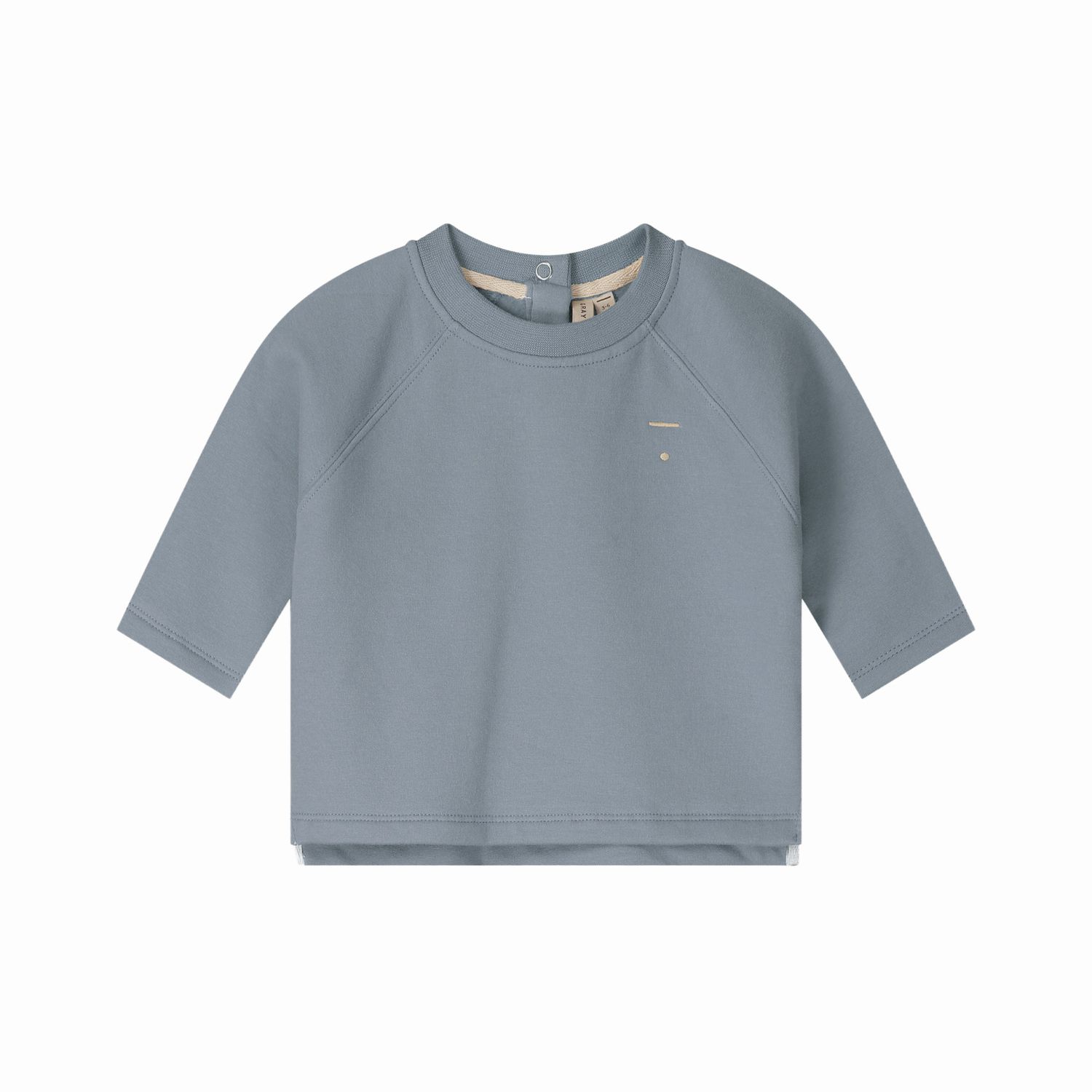Gray Label-Baby Crewneck Sweat GOTS-Stone Gray