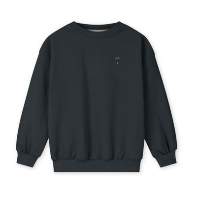 Gray Label-Dropped Shoulder Sweater GOTS-Pirate Black